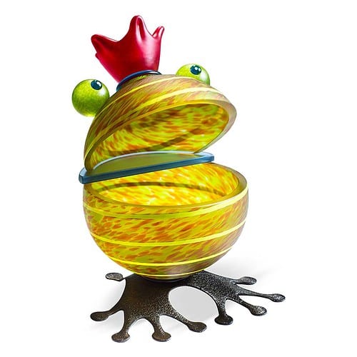 グラスアーティストborowskiのお皿 Frog Glass Bowl CARRY - Glasstudio Borowski